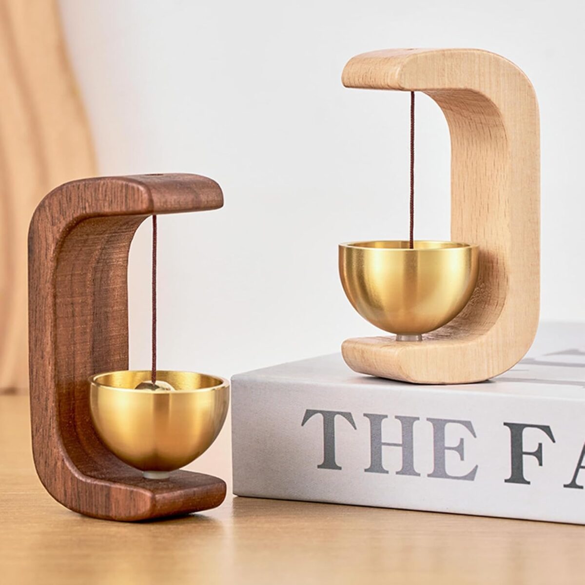 Wooden Magnetic Door Bell – Handcrafted Wind Chime - Image 3