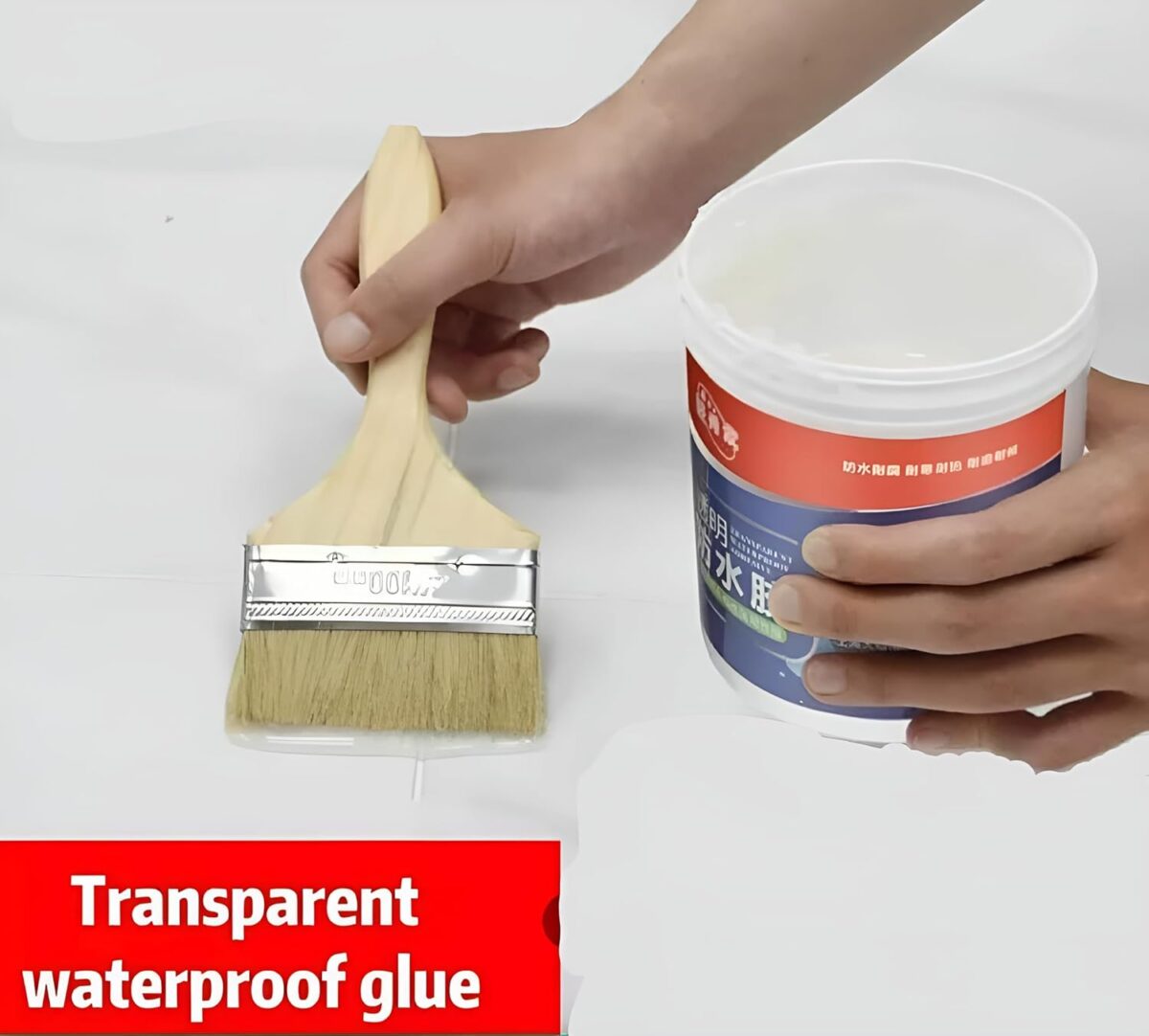 Minely Transparent Waterproof Adhesive Glue with Brush – Strong Multi-Purpose Bond, 300g - Image 5