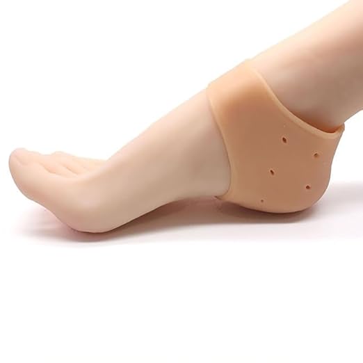 VOK57 Silicone Gel Heel Socks – Cracked Heel Repair & Pain Relief