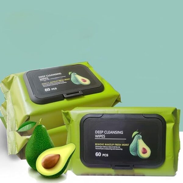 Moisturizing Makeup Remover Facial Wipes (Pack of 2) – Hydrating & Refreshing with Cucumber & Vitamin E