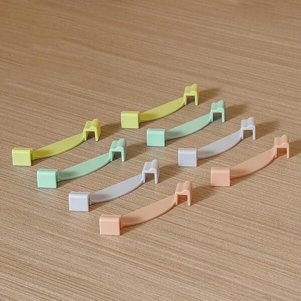 Plastic Stackable Wardrobe Organizer Clips – Space Saving Storage Solution