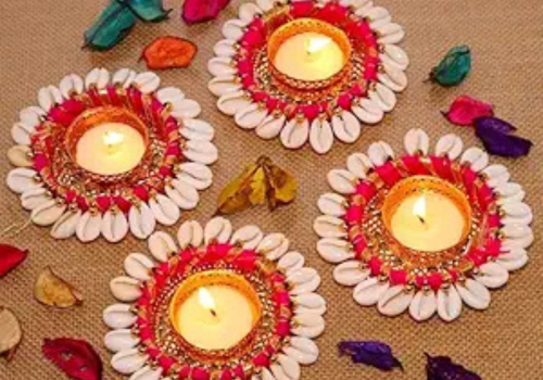 Handmade Metal Tea Light Candle Holder