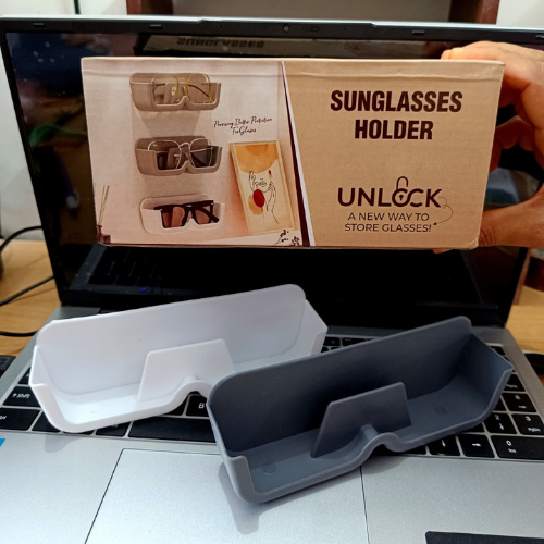 2 Piece Wall Mounted Specs Holder - Image 1