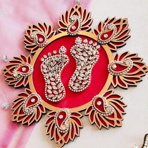 Lotus Rangoli with Lakshmi Charan(Festive item)