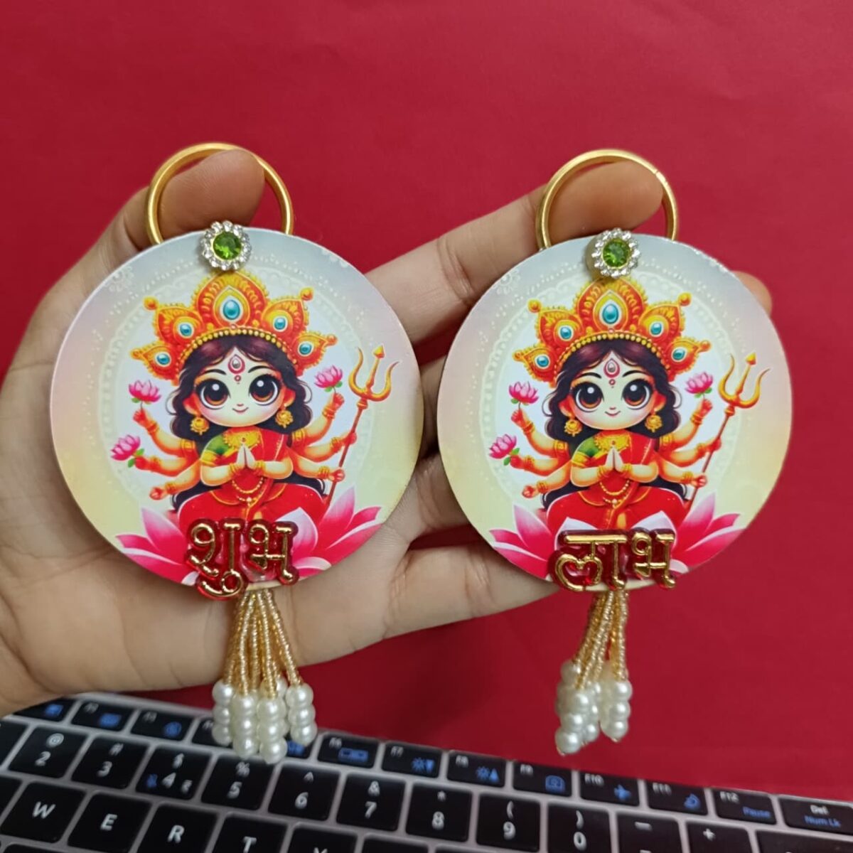 Diwali Shubh Labh lakshmi hanger - Image 4