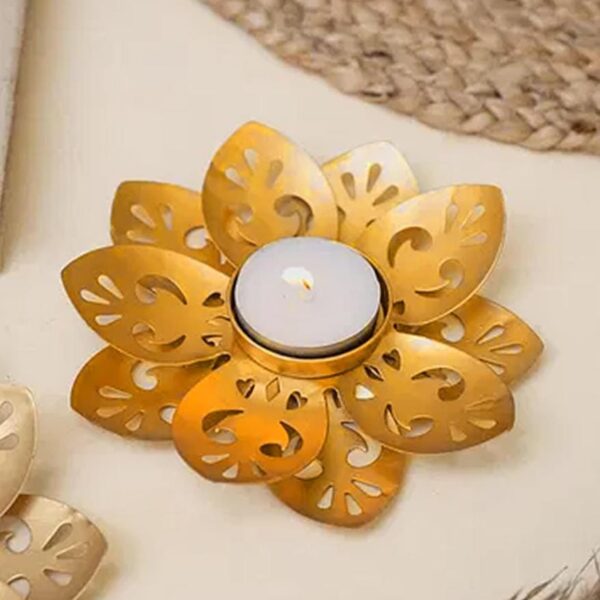 Flower Shape Candle Diya