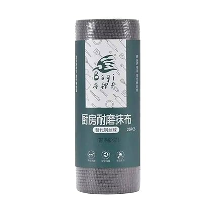 Durable Resistant Cleaning Kitchen Tissue Paper Roll – Disposable Cleaning Cloth Pad, Non-Stick Oil Resistant, Easy to Clean Kitchen Rag Roll - Image 4
