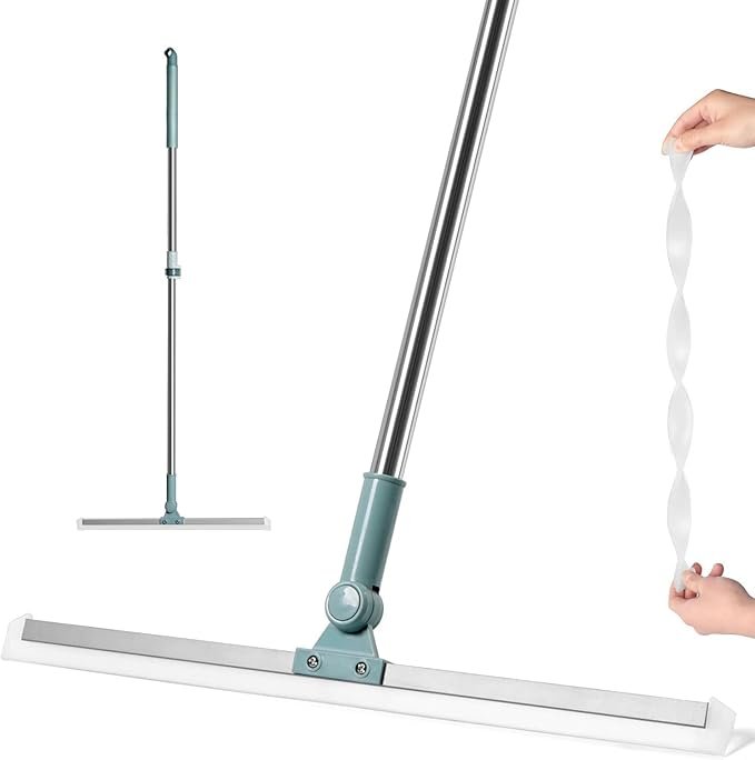 wiper 50 CM Magic Silicone Floor Wiper with Adjustable Handle - Image 1